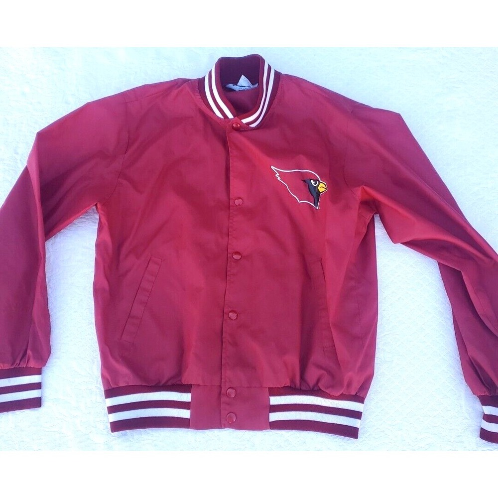 Vintage Swingster AZ Cardinals‎ Red Windbreaker Jacket Men Medium ST Louis MLB
